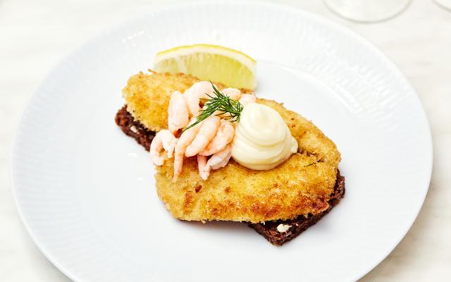 3 stykker valgfri smørrebrød