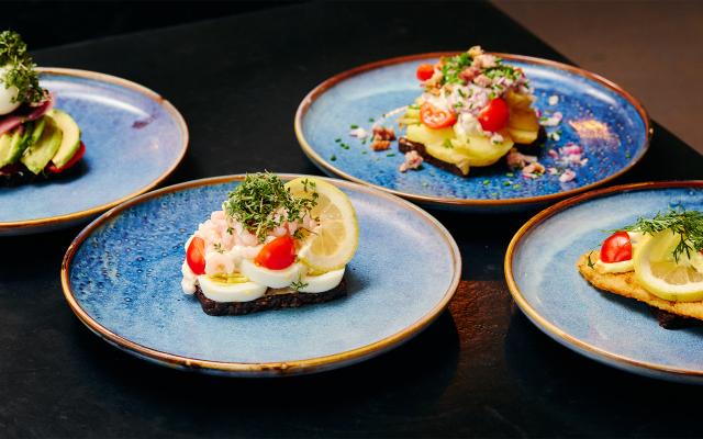 2 stykker valgfri smørrebrød