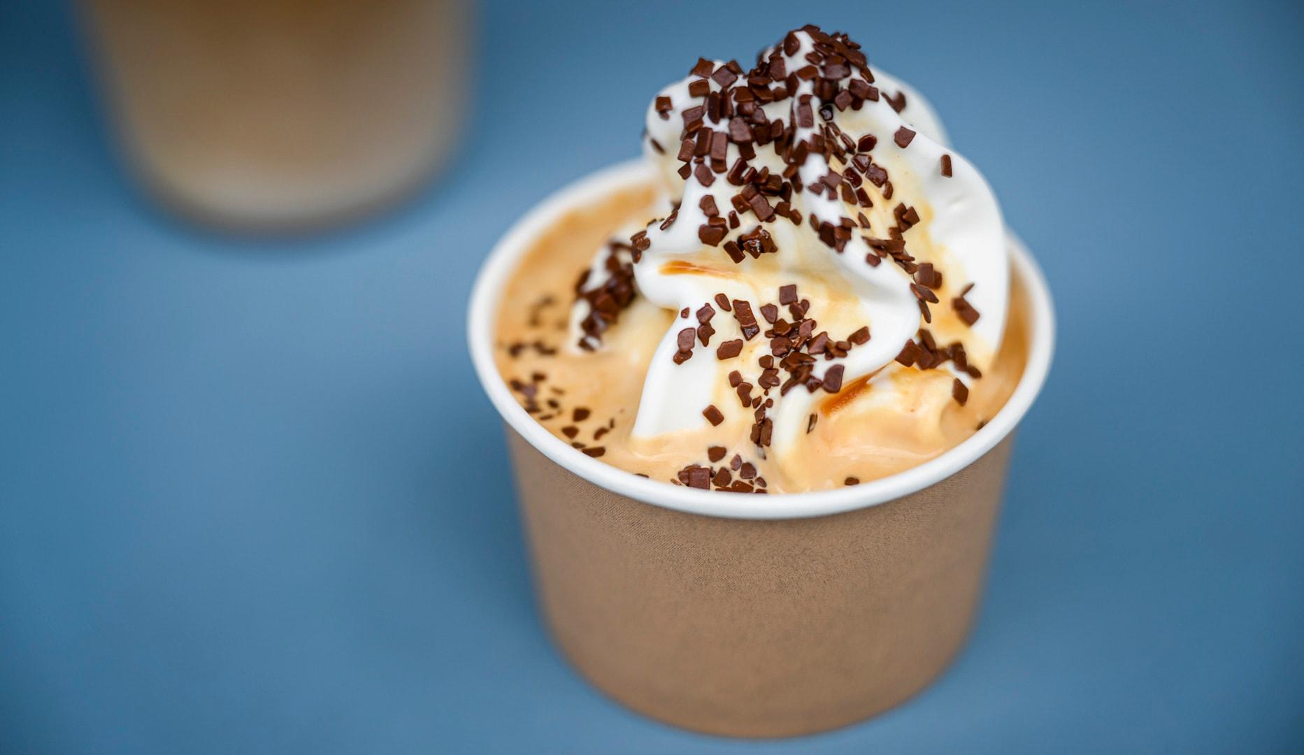 Bestseller: 2 valgfri softice, iskaffe eller affogato


