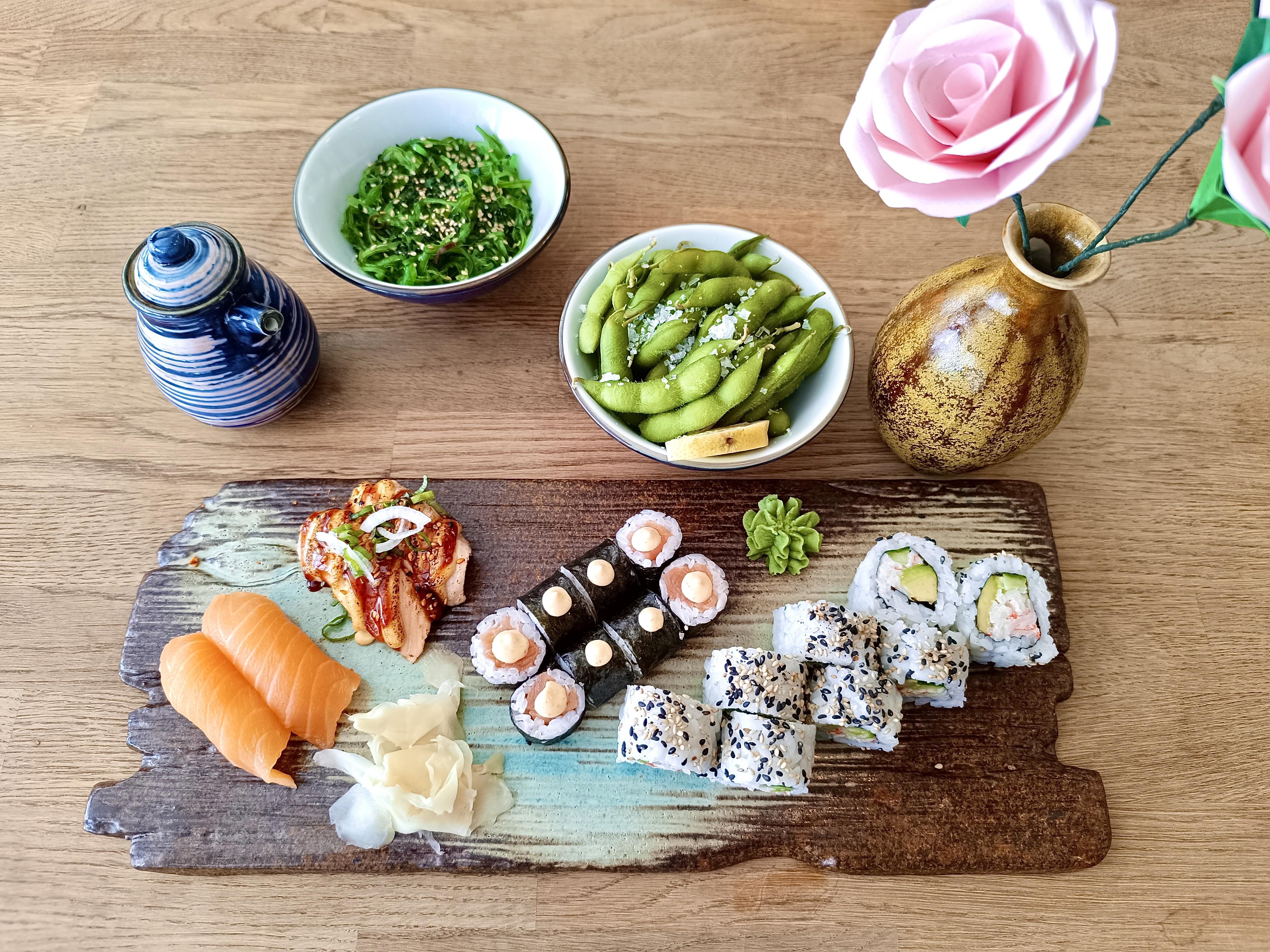 Udsøgt sushi - til 2 
