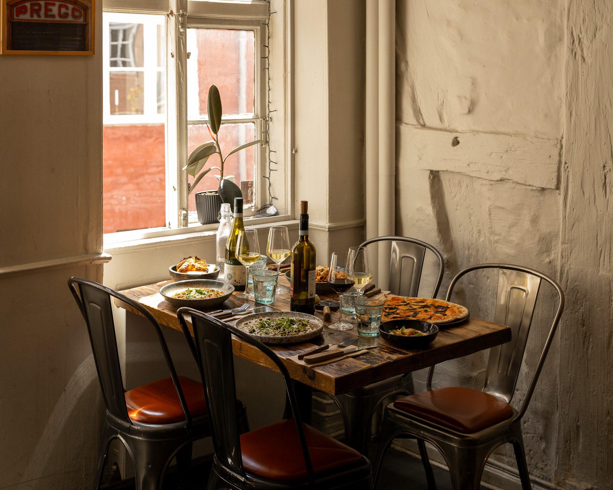 3-retters menu i Magstræde