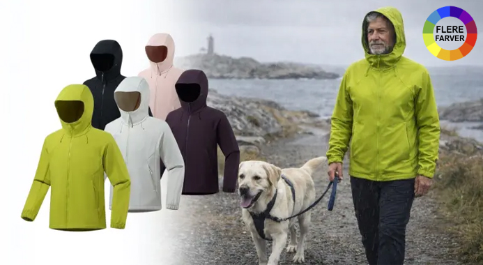Fleksibel allround jakke med fleece - perfekt til udendørs eventyr!