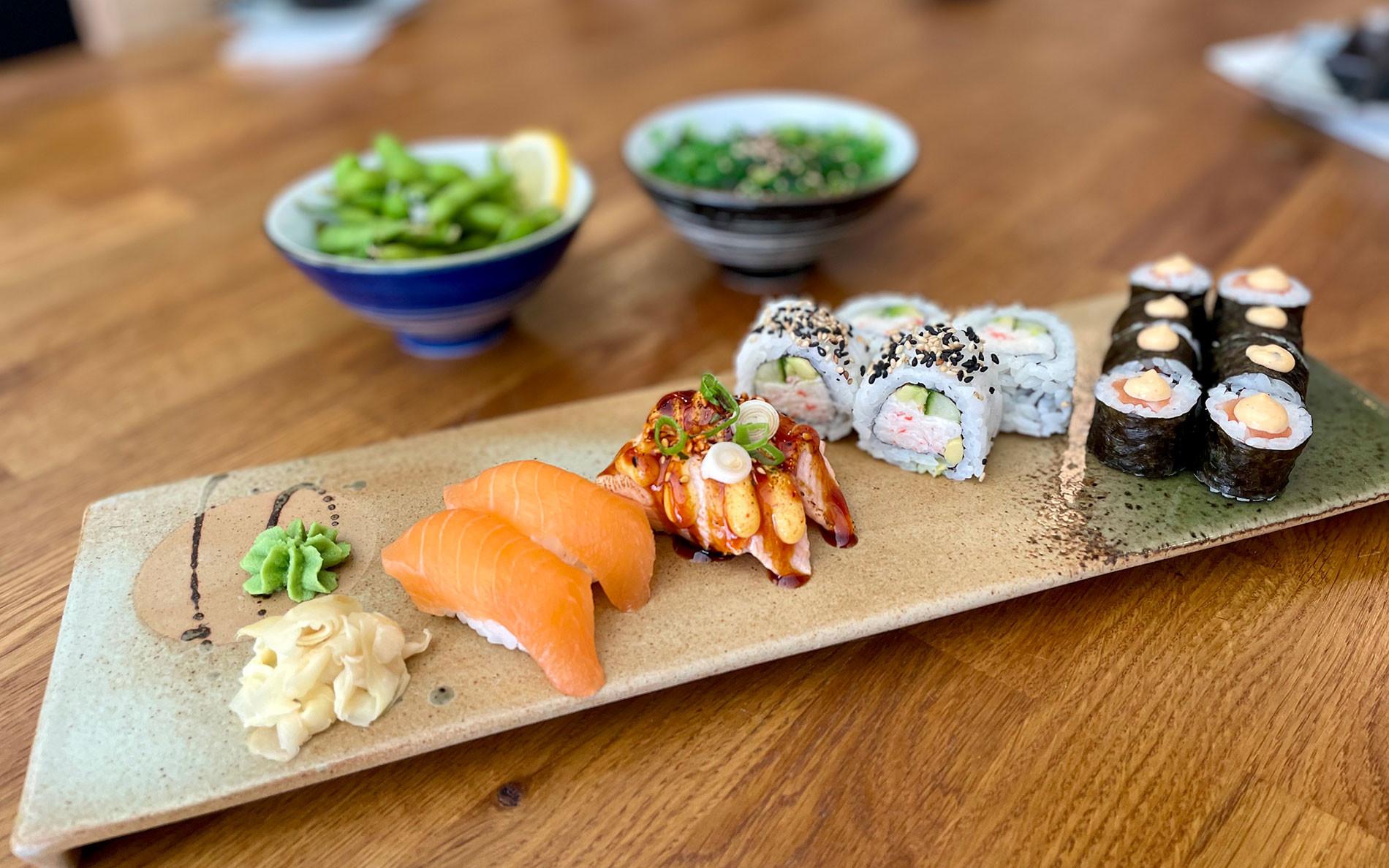 Udsøgt sushi 