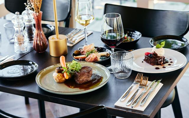 4-retters gourmetmiddag
