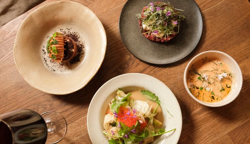 4-retters aftenmenu hos Norrlyst - en gastronomisk oplevelse!