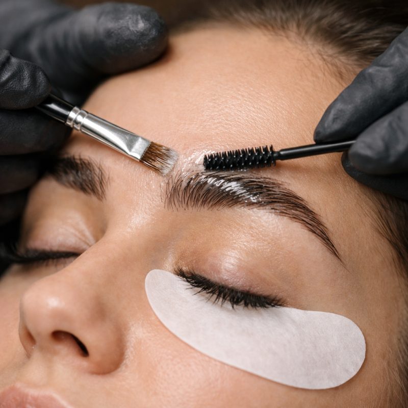 Få formede, fyldige og velplejede bryn med Brow Lamination hos Sweetbrows Klinik