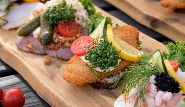 Højfornemme smørrebrød 