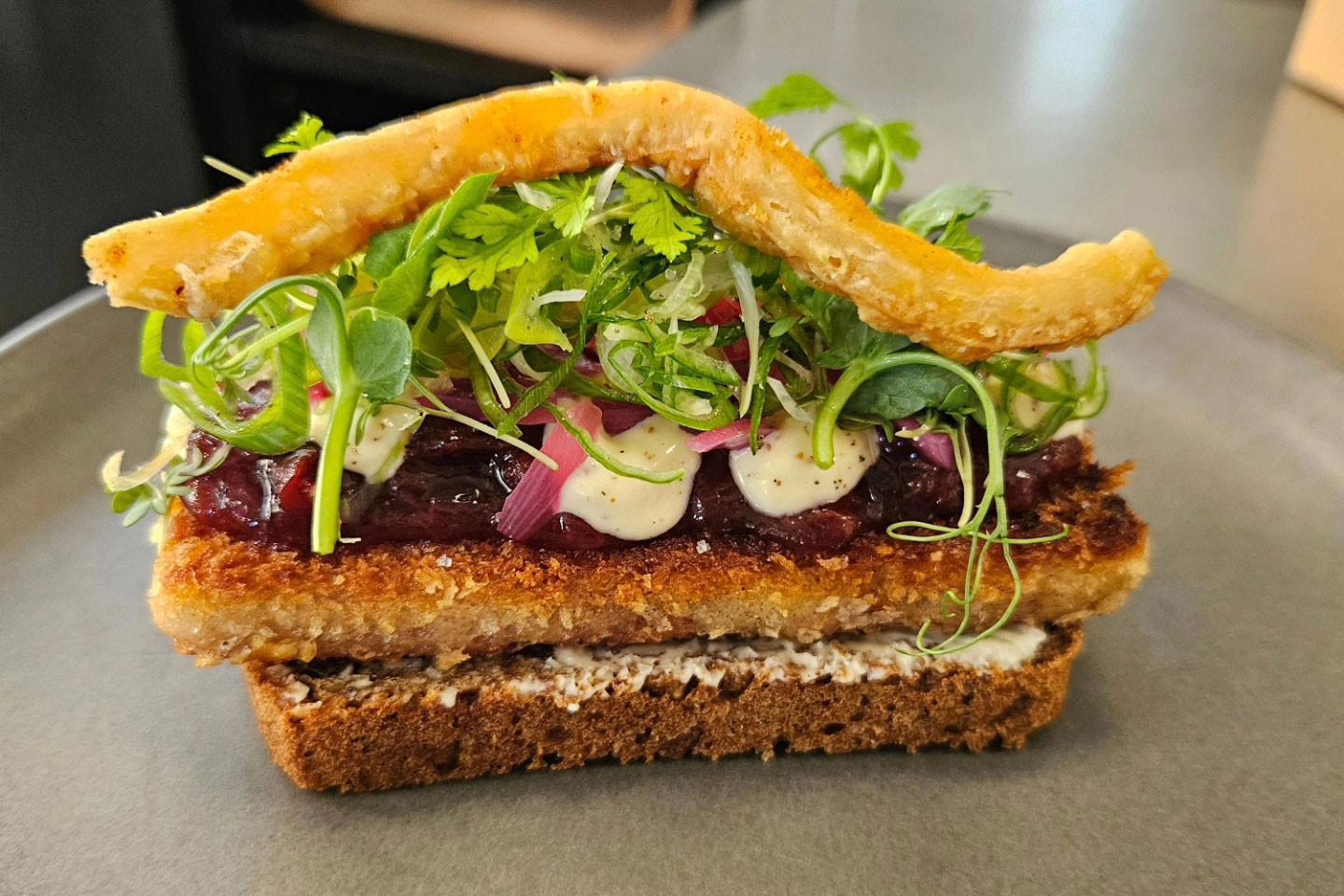 6 stykker smørrebrød - frit valg på menukortet