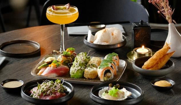 Vælg mellem 2 sushi-menuer