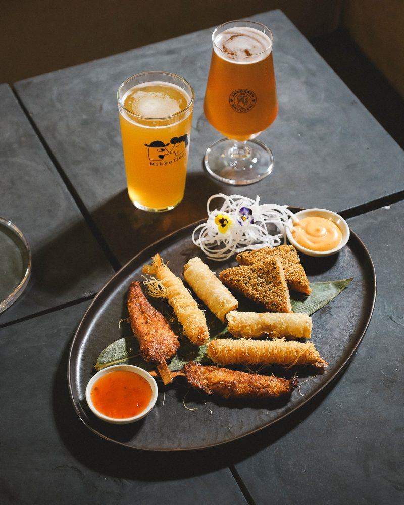 2 fadøl og lækre asiatiske snacks hos Bryggerens Asian Kitchen & Bar
