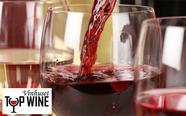Vinsmagning i eget hjem - for 8