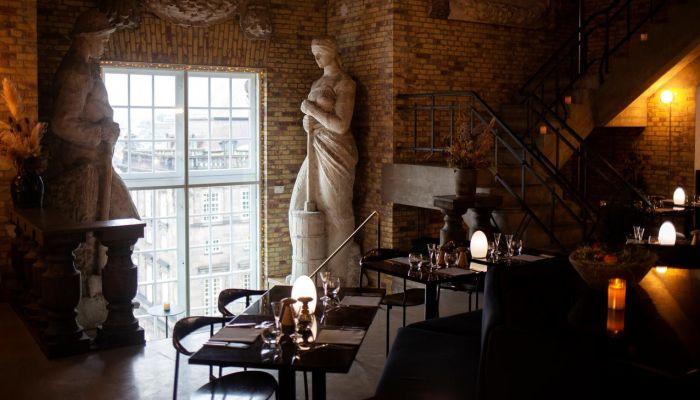 4 retters menu øverst oppe i det ikoniske tårn på Christiansborg Slot i København (KUN I AFTEN)