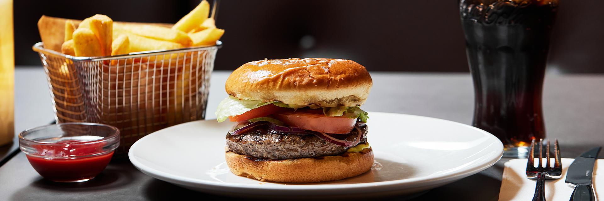 Valgfri burgermenu 
