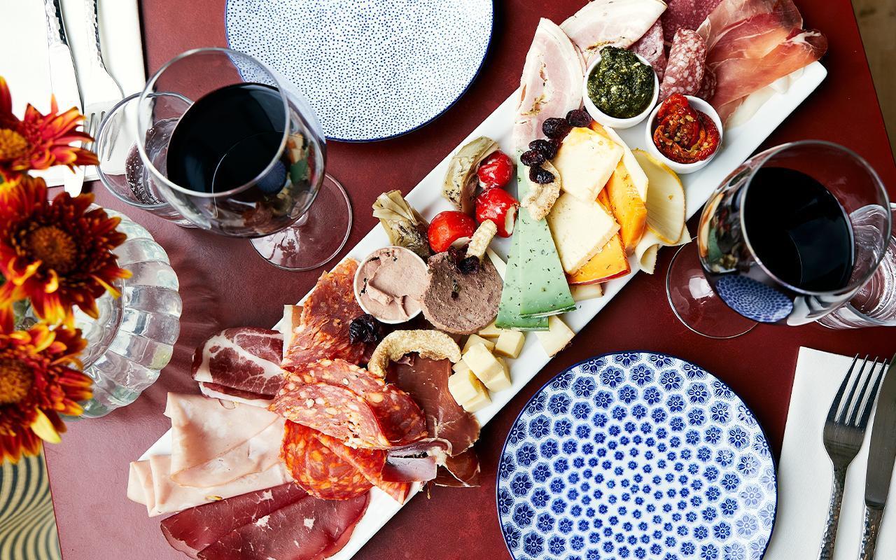 Tapasanretning hos La Madeleine