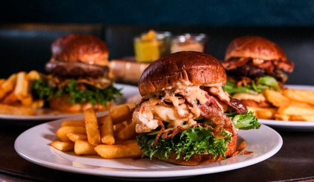 Bestseller: Valgfri burgermenu 