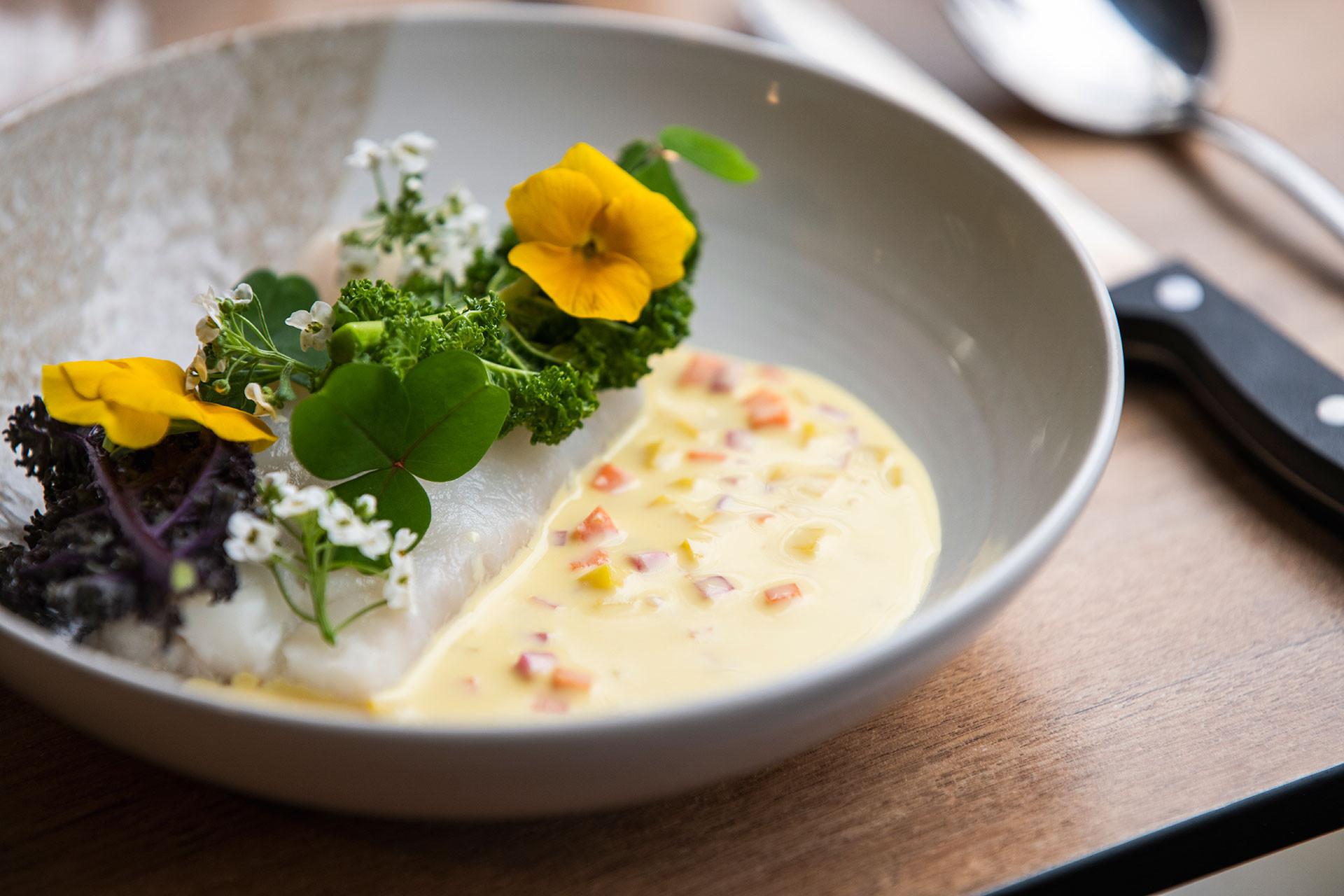 4-retters menu på Værdsat