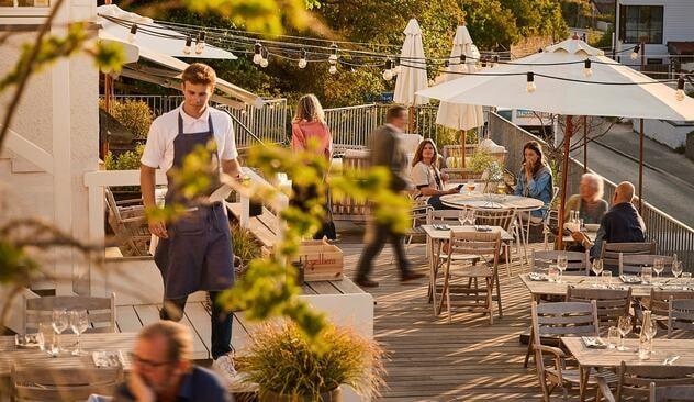 Ophold på strandhotel med morgenmad 