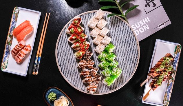 Lækker Sushi | 38 stk. Menu