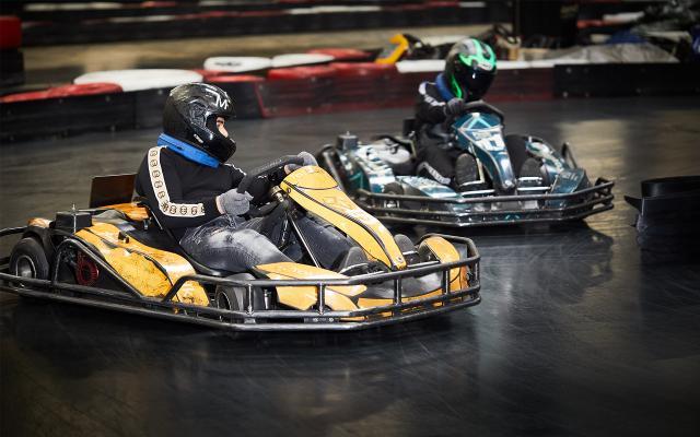 30 minutters underholdende gokartkørsel
