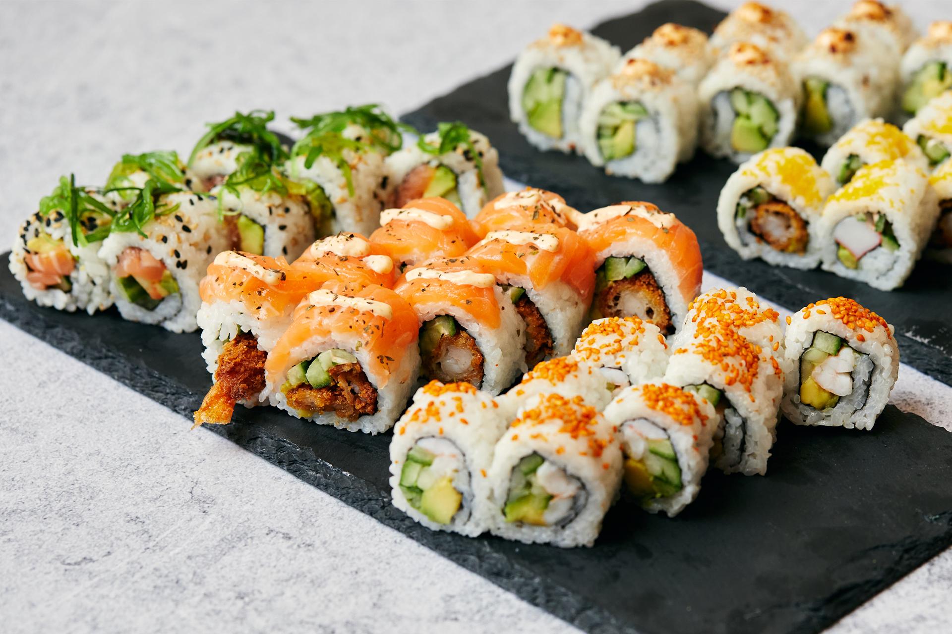Sushimenu fra Koryu Sushi