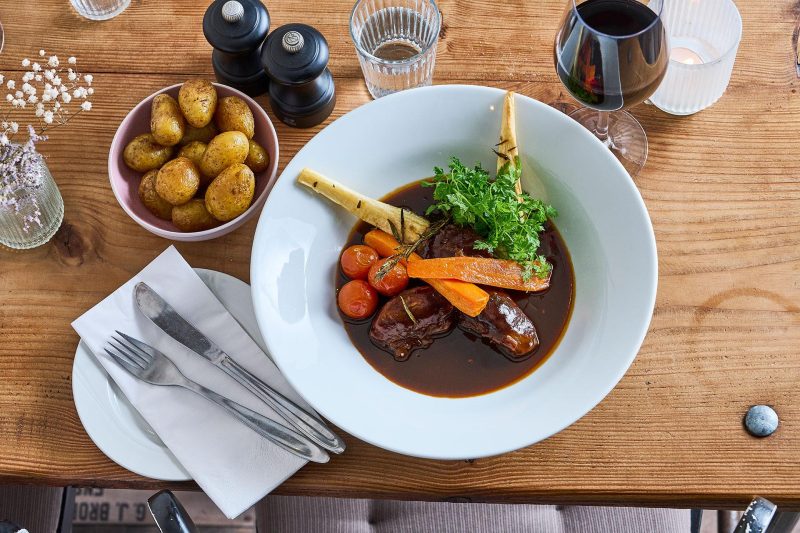3-retters aftenmenu fra Magasingaarden
