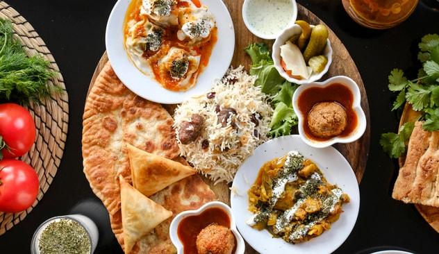 Sharing-platter for 2 hos Kohistan 