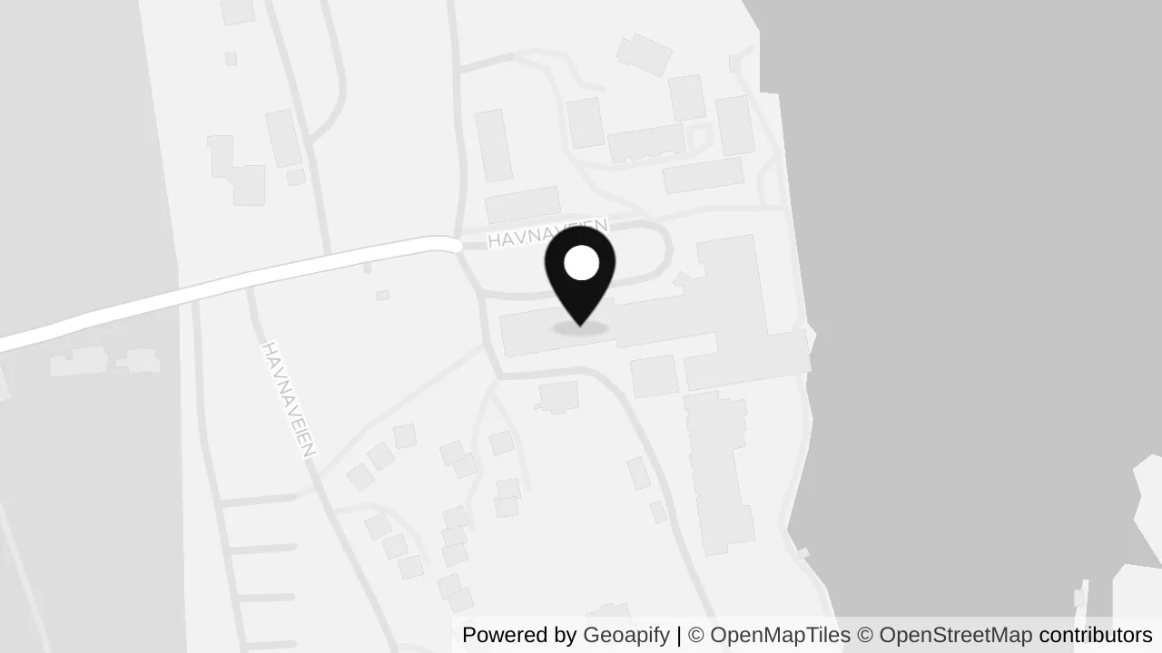 Kort — Havna Hotel & Sjøbad